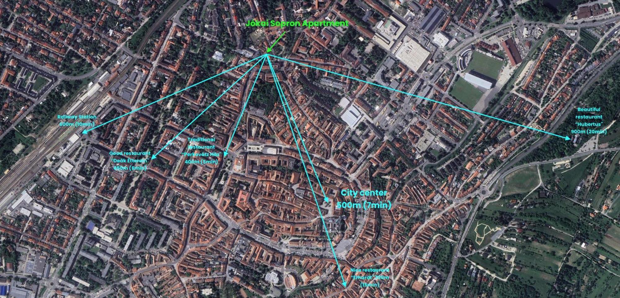Jokai Sopron Apartment Kültér fotó